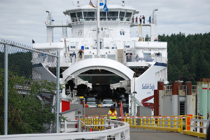 Ferry schedule upended Friday night