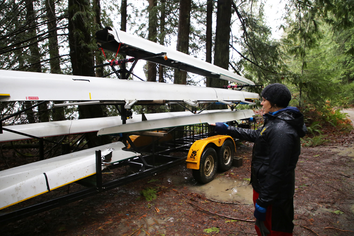 Rowing team loses half its fleet