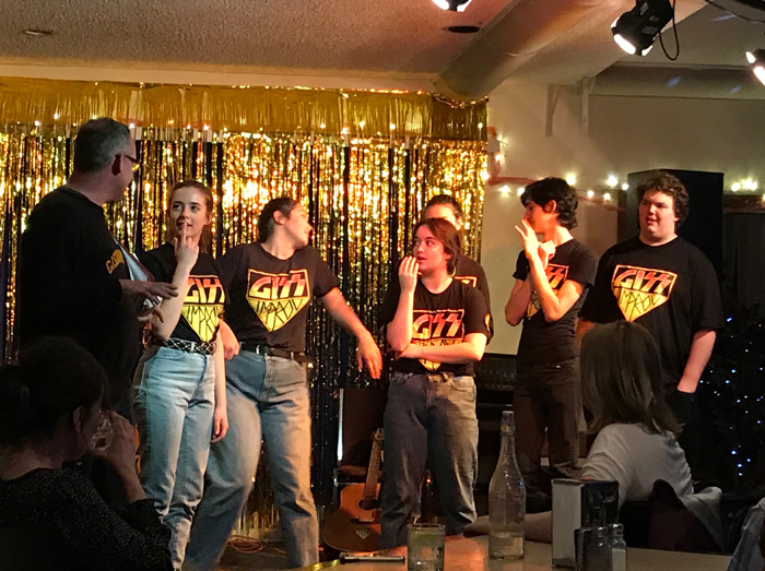 Improv teams give fundraiser performance on Saturday