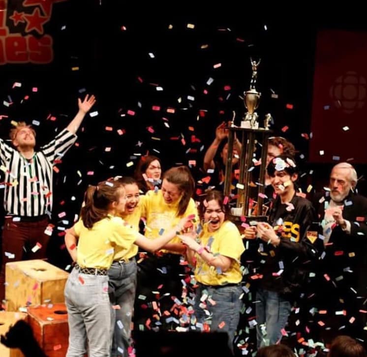 GISS wins gold at national improv games