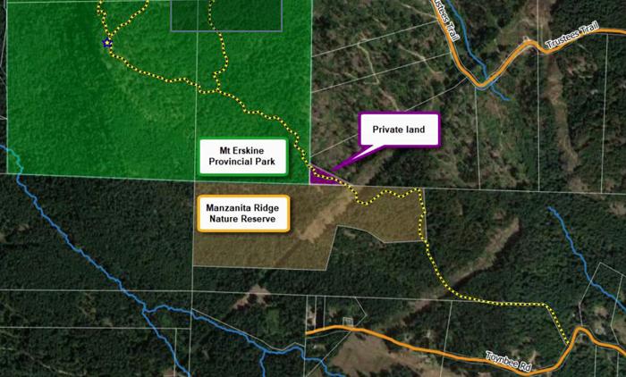 Erskine trail acquisition deadline looming