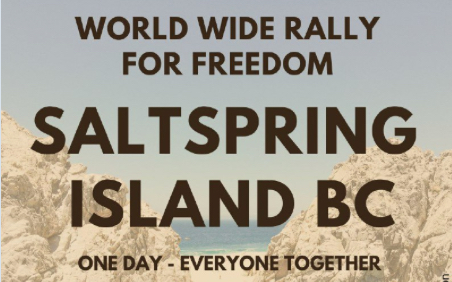 Salt Springers asked to not rally