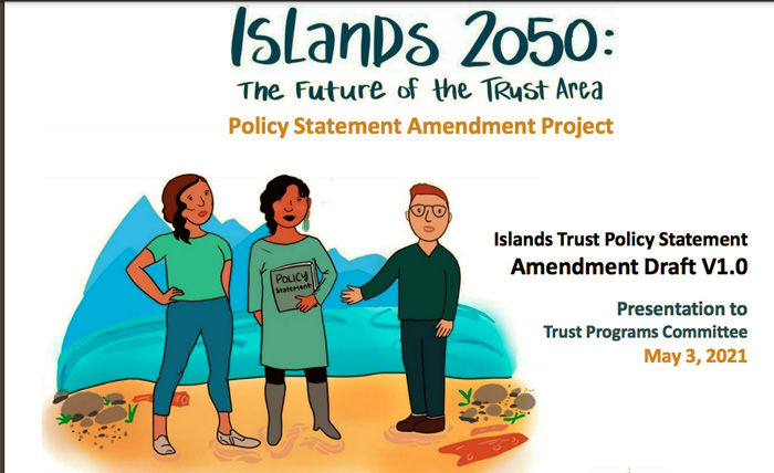 Islands Trust seeks contractor for trust policy public engagement