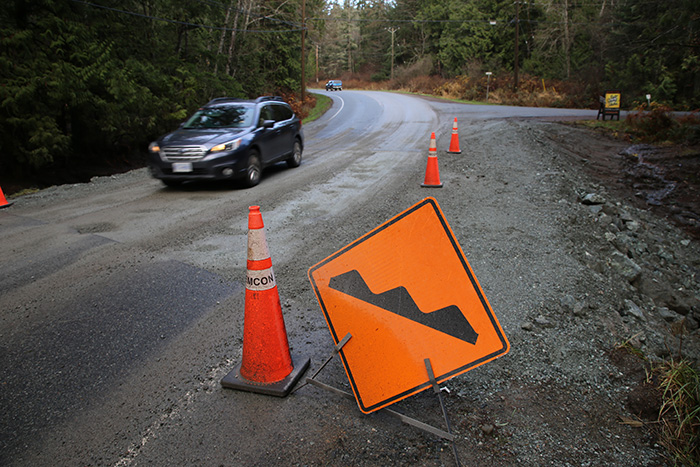Repaired Salt Spring Roads Fully Opened Monday