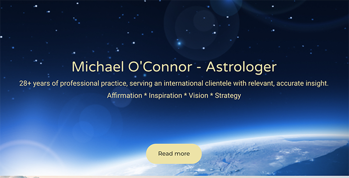 Michael O’Connor’s astrology column for the week beginning Jan. 14, 2022