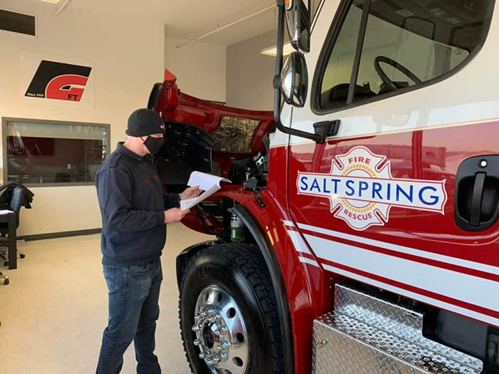 Salt Spring fire department CAO to retire in April