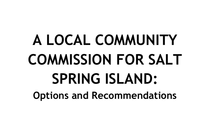 CRD Local Community Commission discussion Paper Released