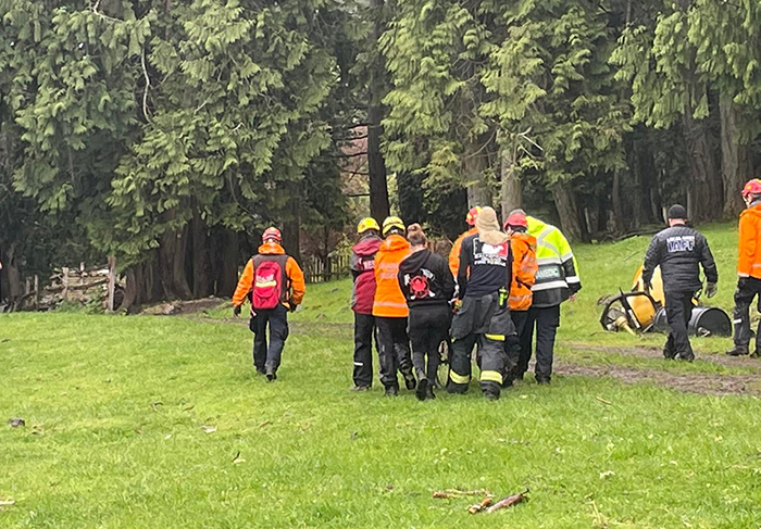 SAR team called to rescue injured hiker
