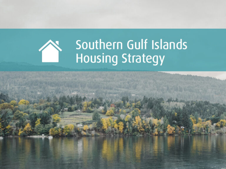 CRD promotes housing strategy for Southern Gulf Islands