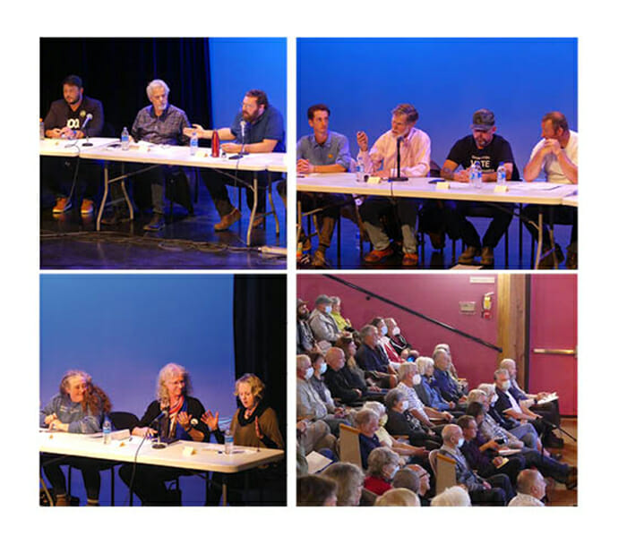 Trust and CRD candidates face public at meeting