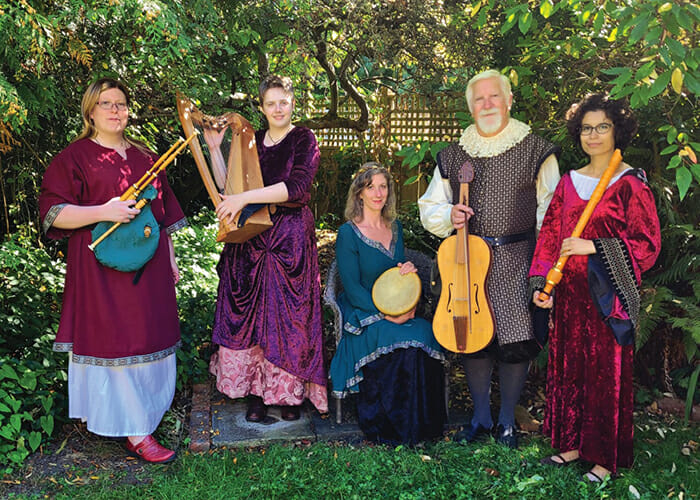 Banquo Folk Ensemble presents Gathered by the Fire concert with bonus instrument ‘petting zoo’