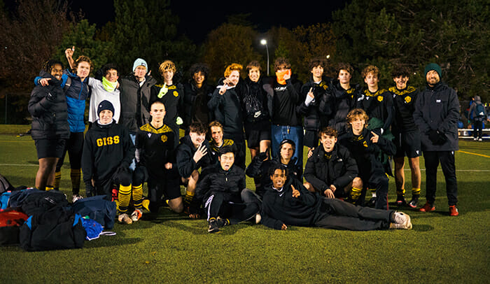 GISS senior boys soccer team off to provincials; donations needed for trip costs