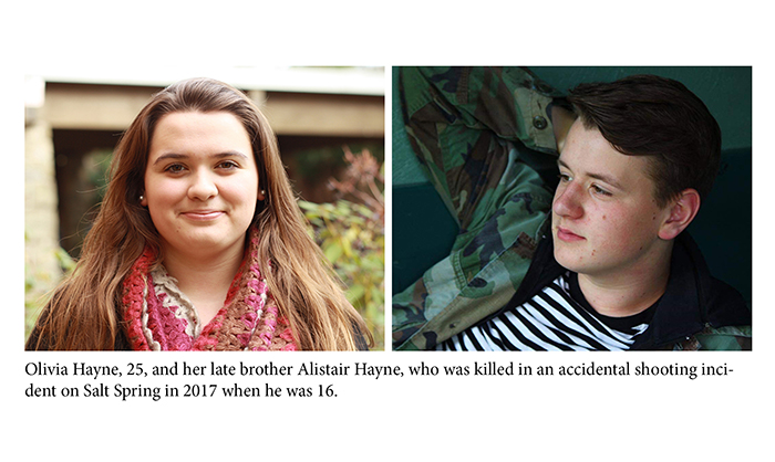 ‘Young people often think they’re untouchable,’ says Alistair Hayne’s sister Olivia
