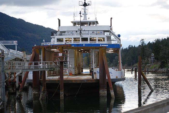 Loose BC Ferries vessel causes Route 4 delay