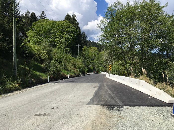 Isabella Point Road rehab project finished