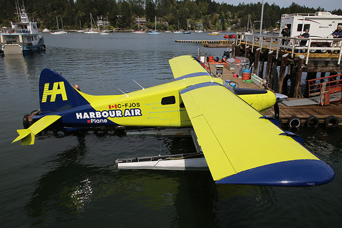 Electric plane and The Future is Now author visit Salt Spring