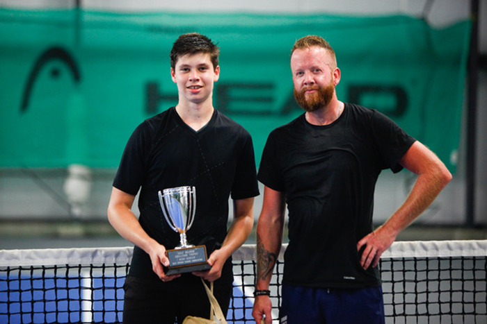 Fifteen-year-old Goddard wins tennis title