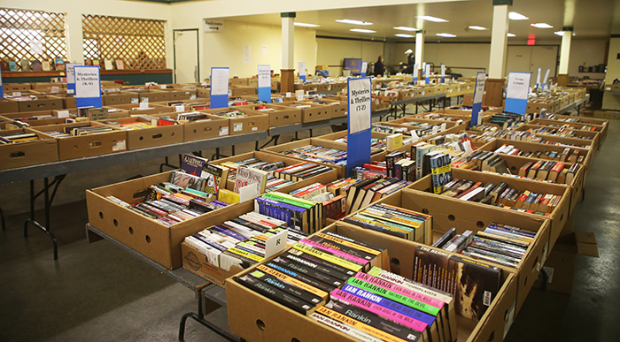Book sale donation days are here