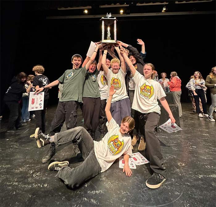 GISS Improv team fundraises for national competition